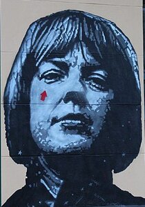 Ingeborg Bachmann: Graffito at the Musilhaus in Klagenfurt
