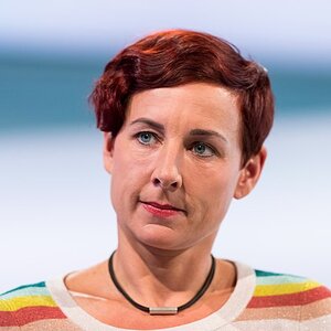 Juli Zeh auf der Deutschen Buchmesse 2018  