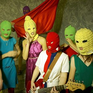 Die russische Musikgruppe Pussy Riot